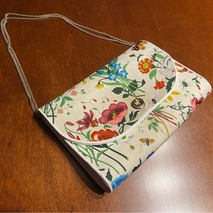 Gucci Vintage Floral Handbag